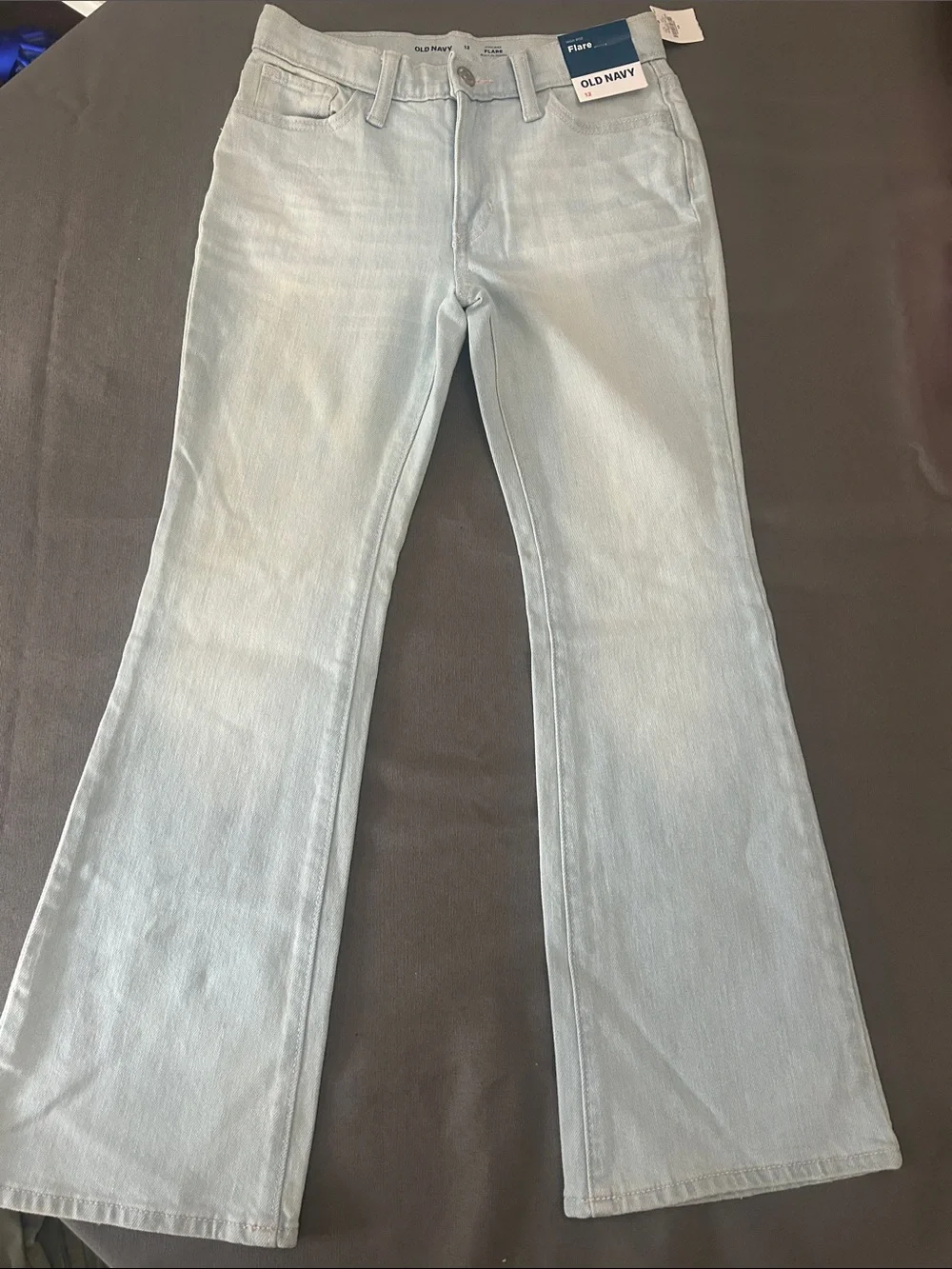 Old Navy Pale Blue Flare Jeans